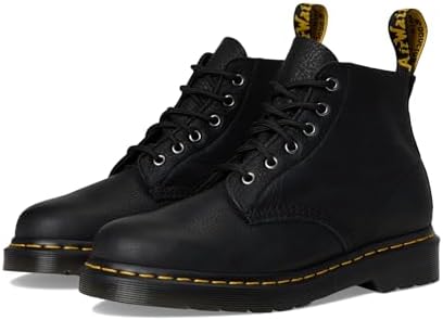Amazon.com | Dr. Martens Unisex's 6 Eye Boot, Black, 8 US | Ankle